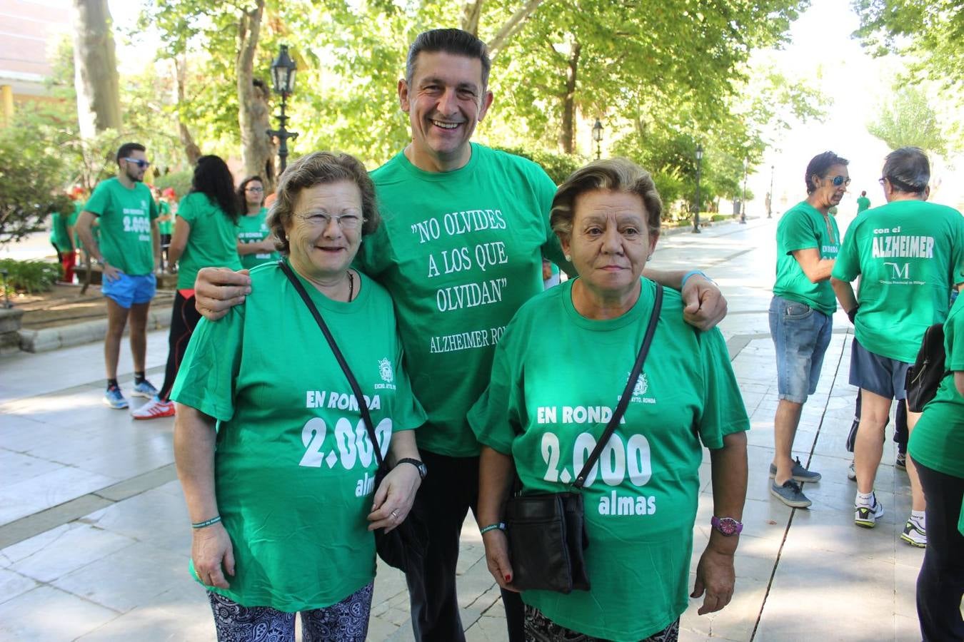 Fotos de la IV Marcha por el Alzheimer en Ronda