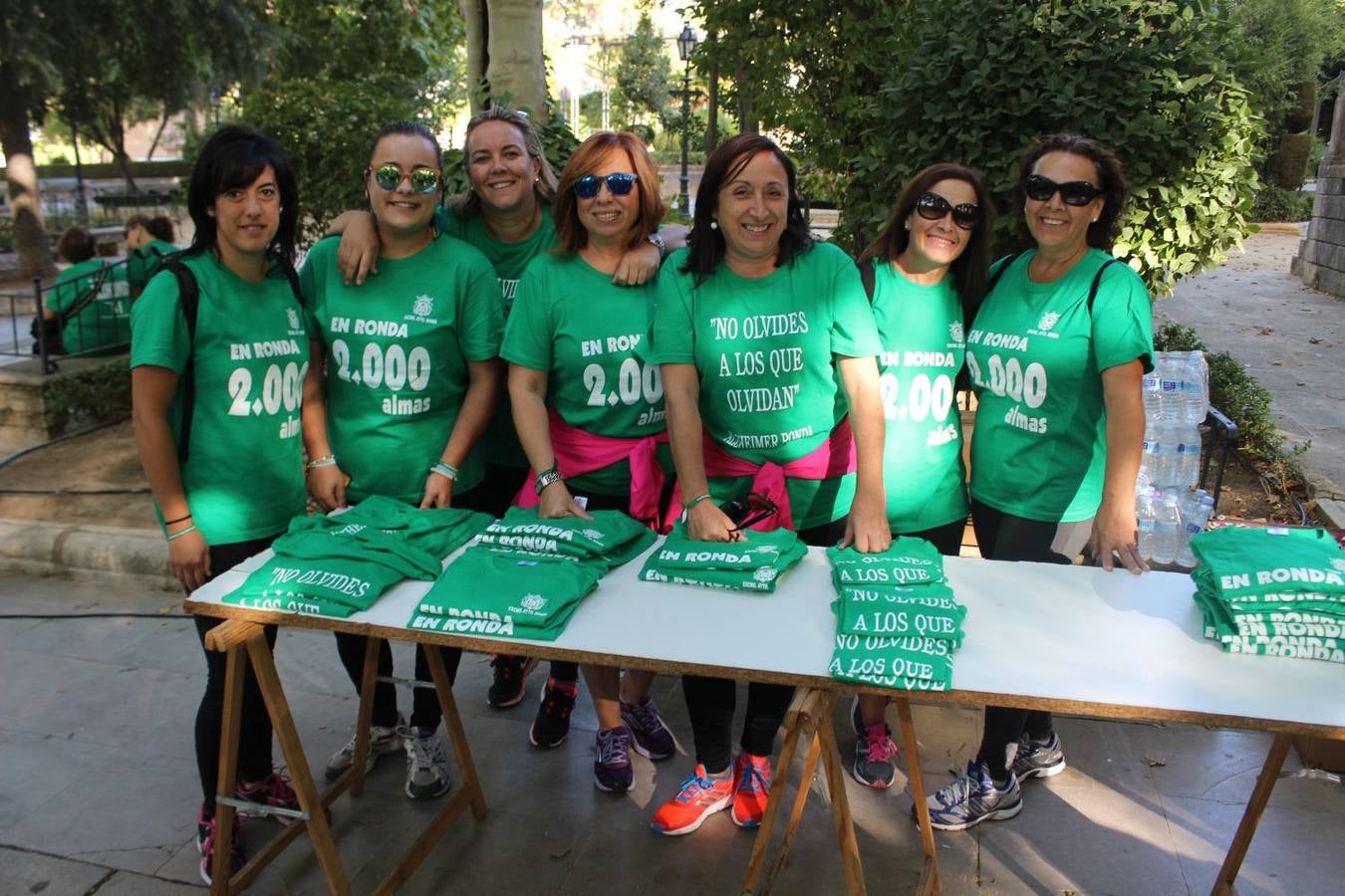 Fotos de la IV Marcha por el Alzheimer en Ronda