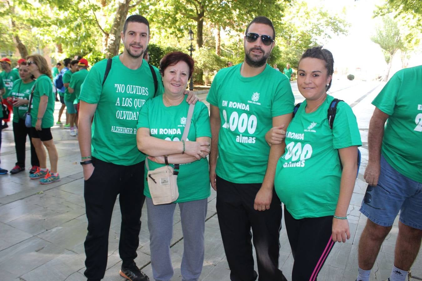 Fotos de la IV Marcha por el Alzheimer en Ronda