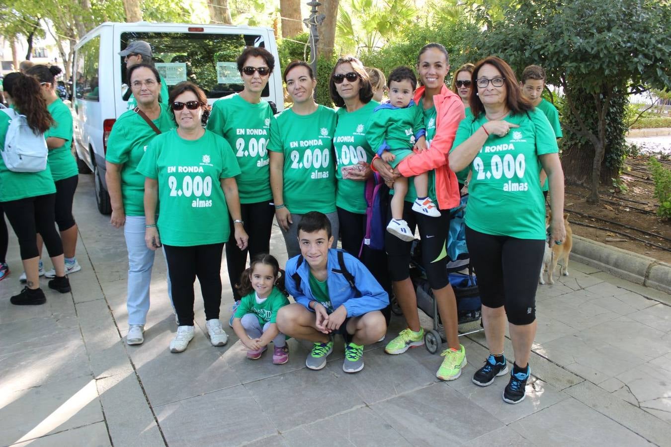 Fotos de la IV Marcha por el Alzheimer en Ronda