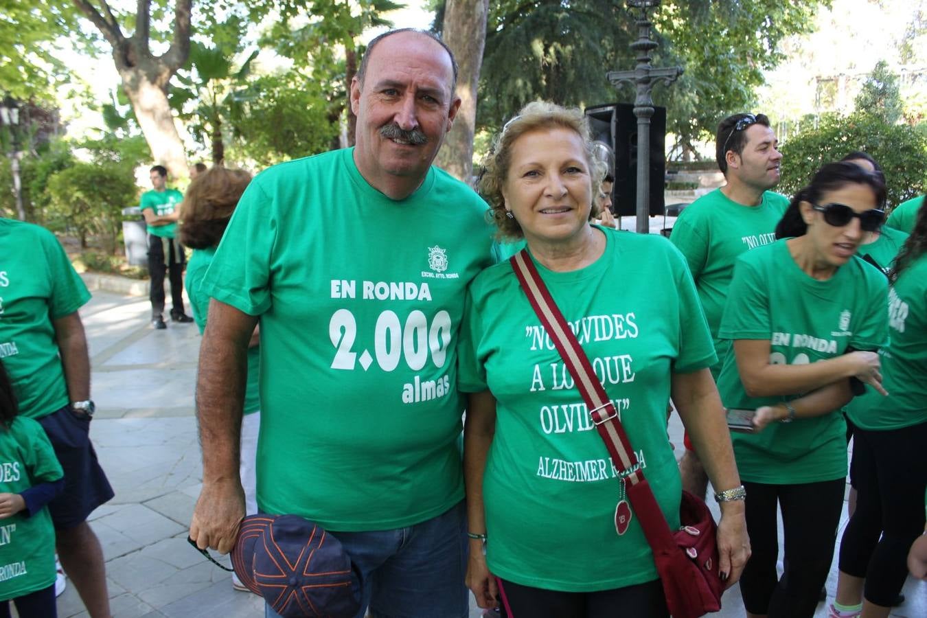 Fotos de la IV Marcha por el Alzheimer en Ronda