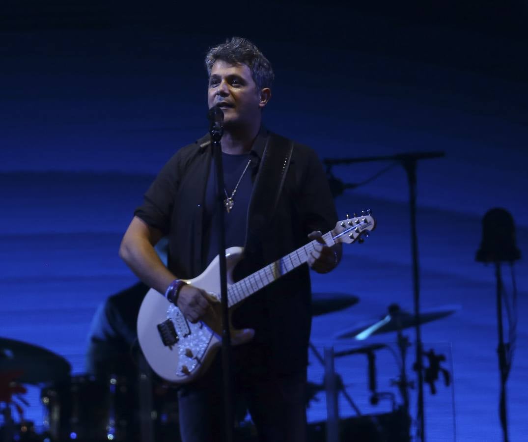 Las imágenes del concierto de Alejandro Sanz