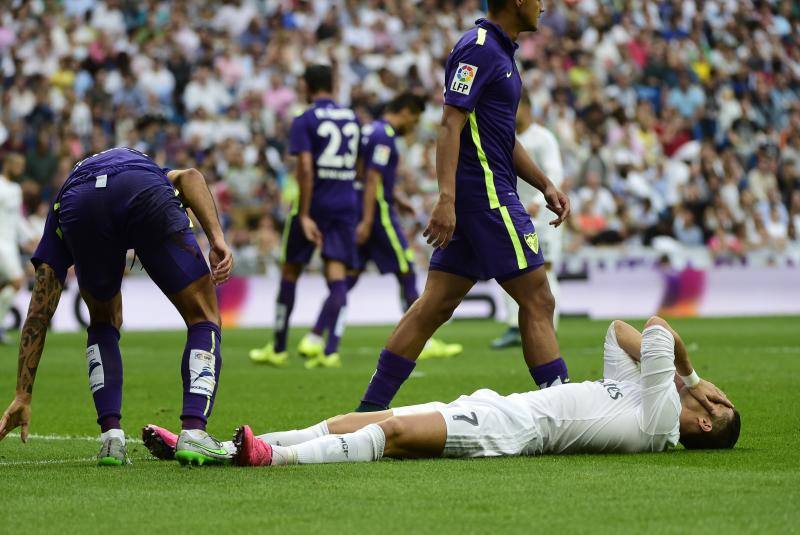 Las mejores imágenes del Real Madrid-Málaga