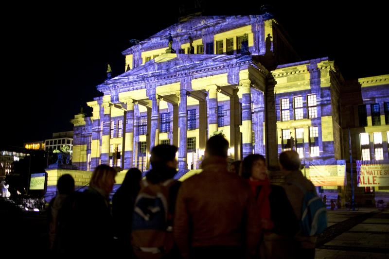Berlín brilla con luz propia