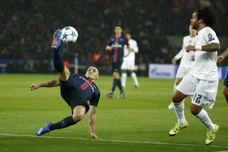 Las mejores imágenes del PSG-Real Madrid