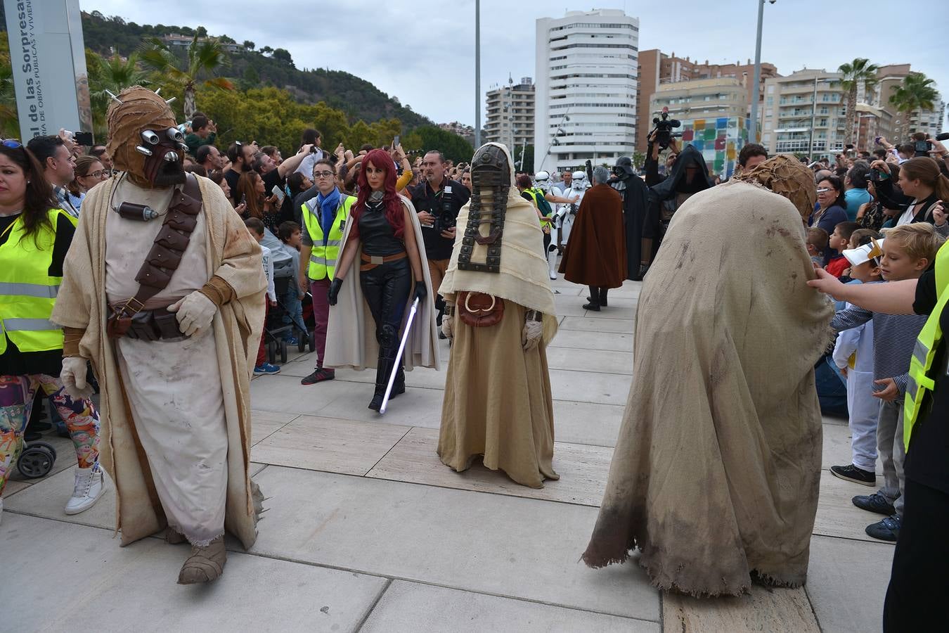 El desfile de Star Wars, en imágenes