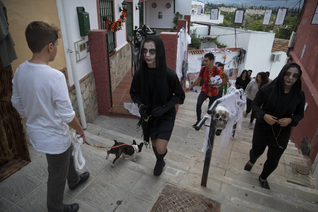 El Pasaje del Terror en Churriana, en fotos (I)