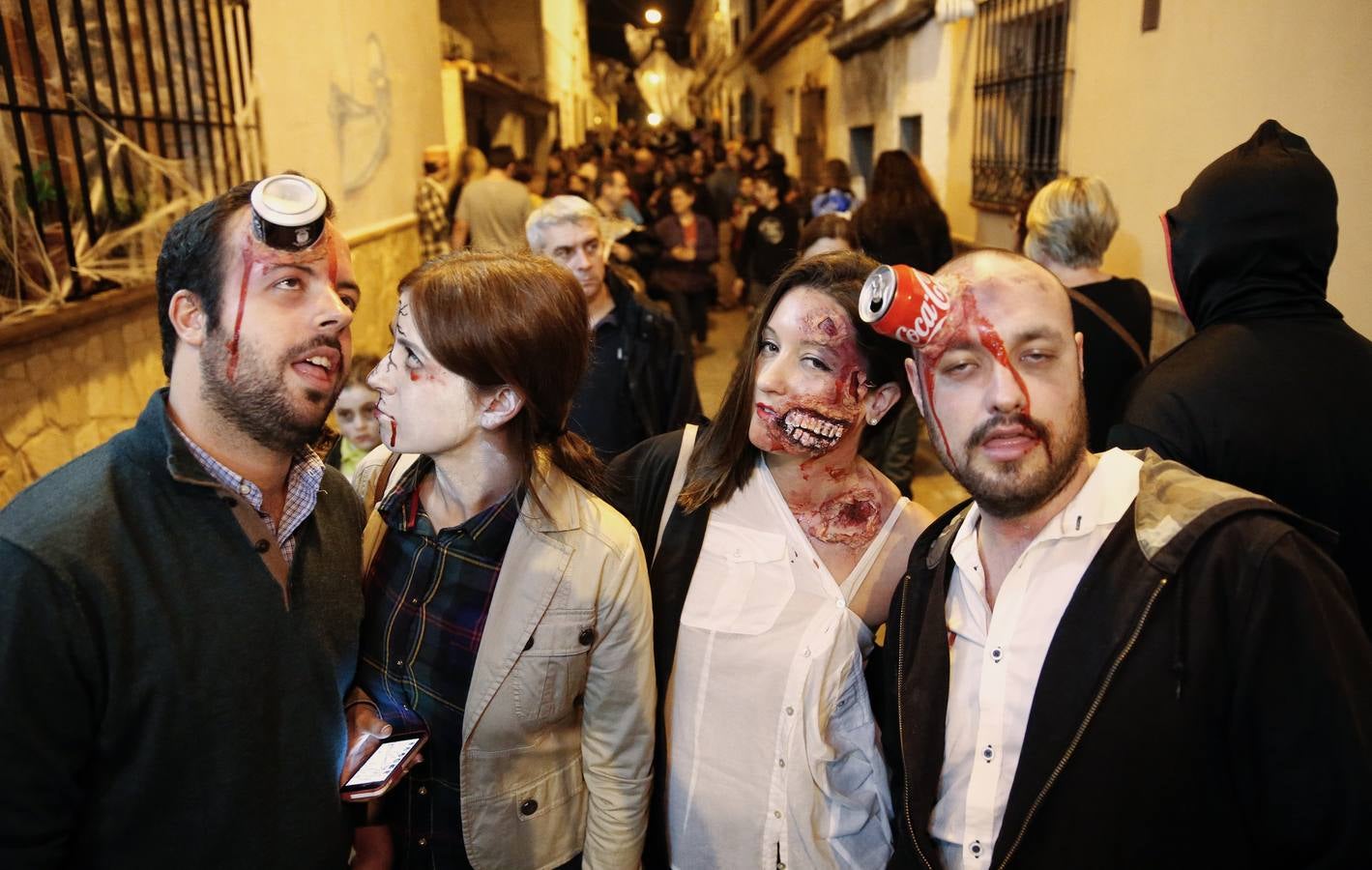 El Pasaje del Terror en Churriana, en fotos (I)