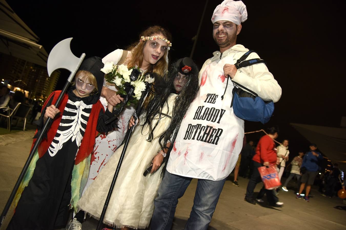 Celebración de Halloween en Muelle Uno