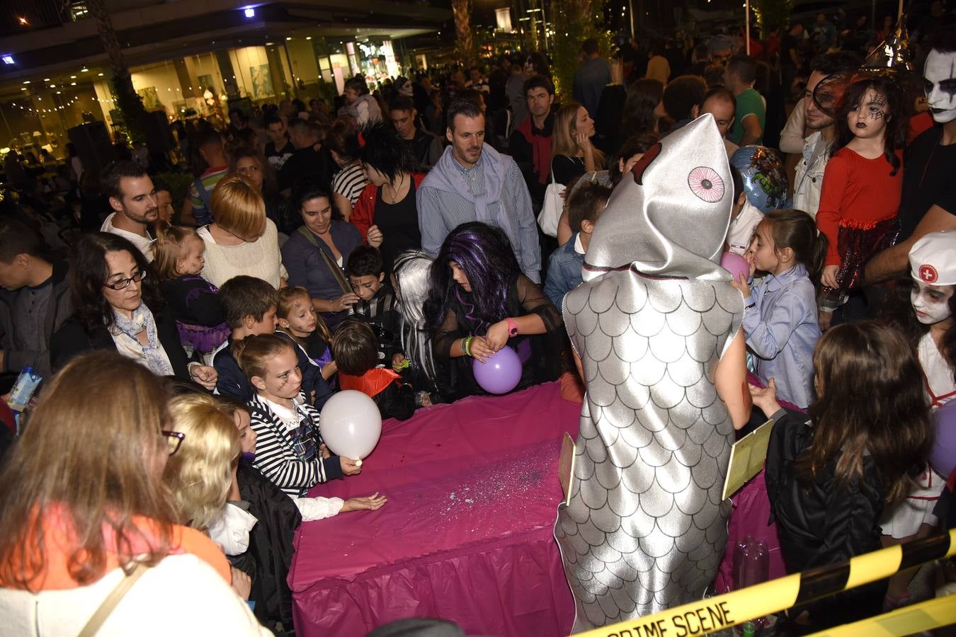 Celebración de Halloween en Muelle Uno