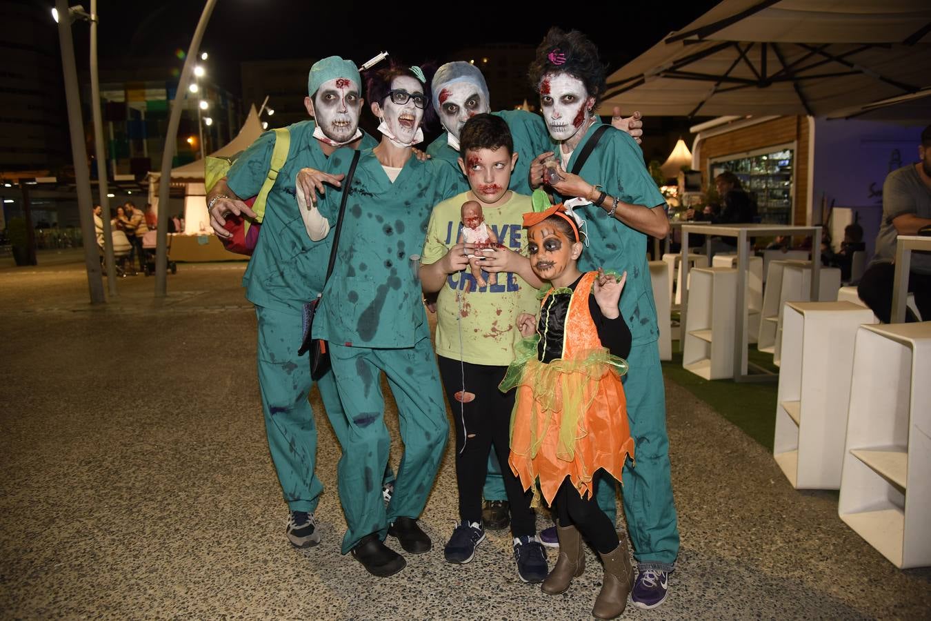 Celebración de Halloween en Muelle Uno