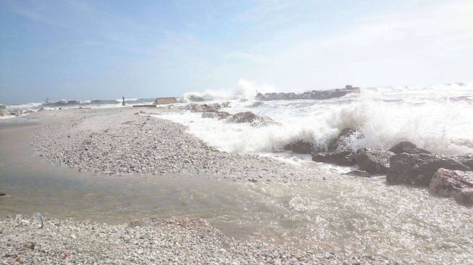 Final del paseo marítimo de Antonio banderas, antes de Sacaba. 
