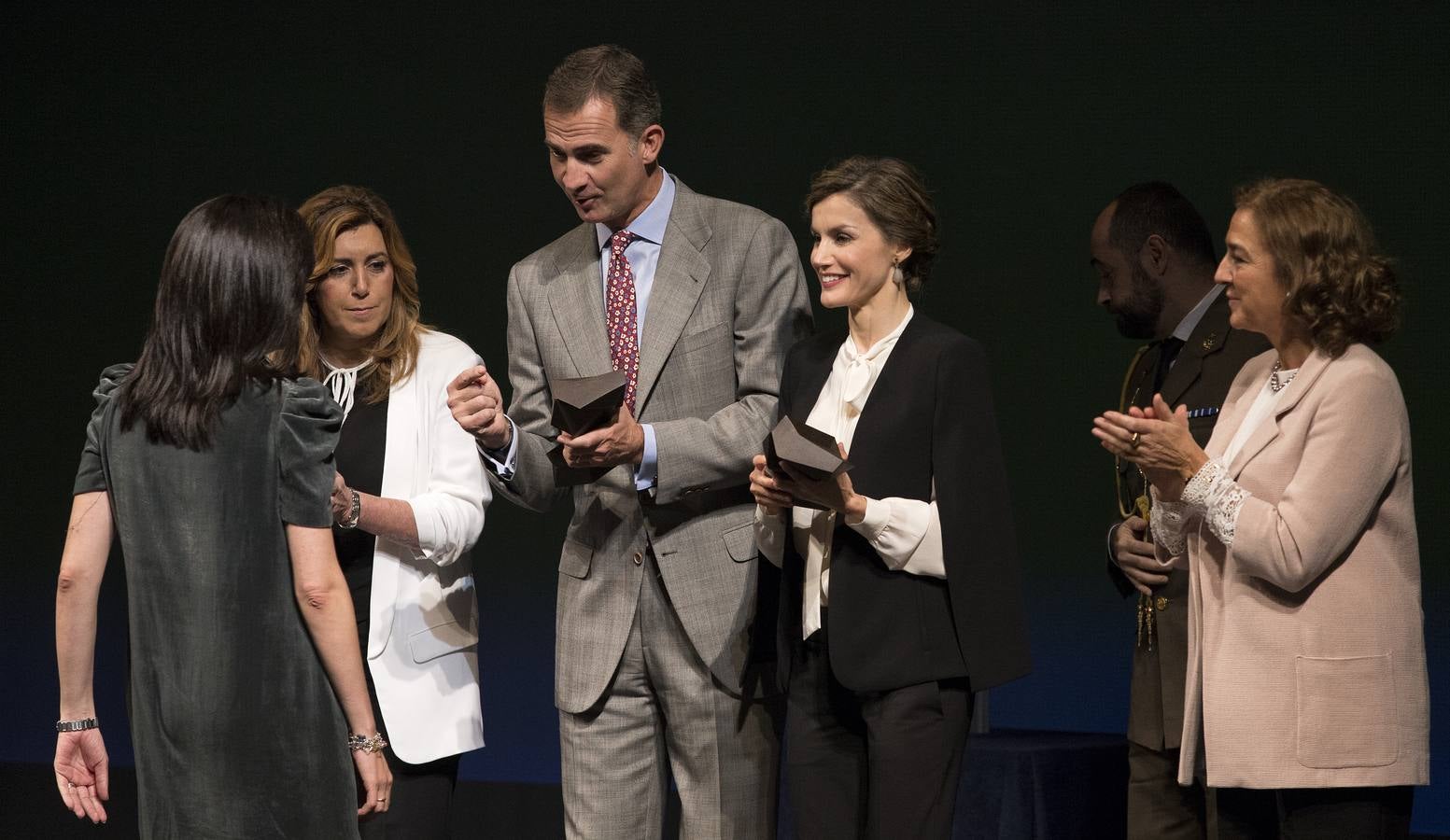 Fotos de la visita a Málaga de los Reyes de España