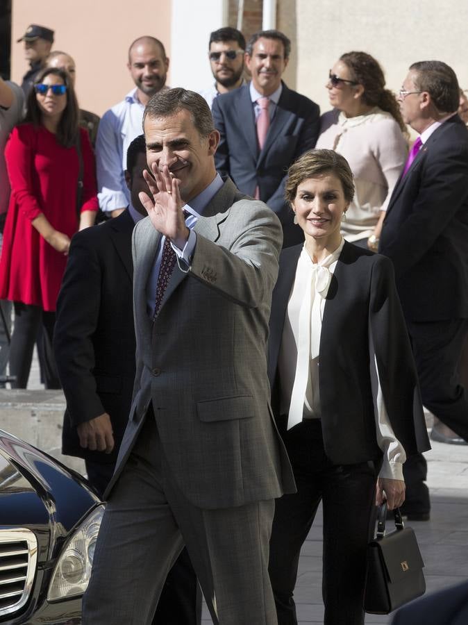 Fotos de la visita a Málaga de los Reyes de España