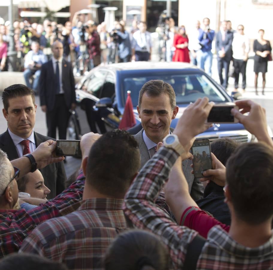 Fotos de la visita a Málaga de los Reyes de España