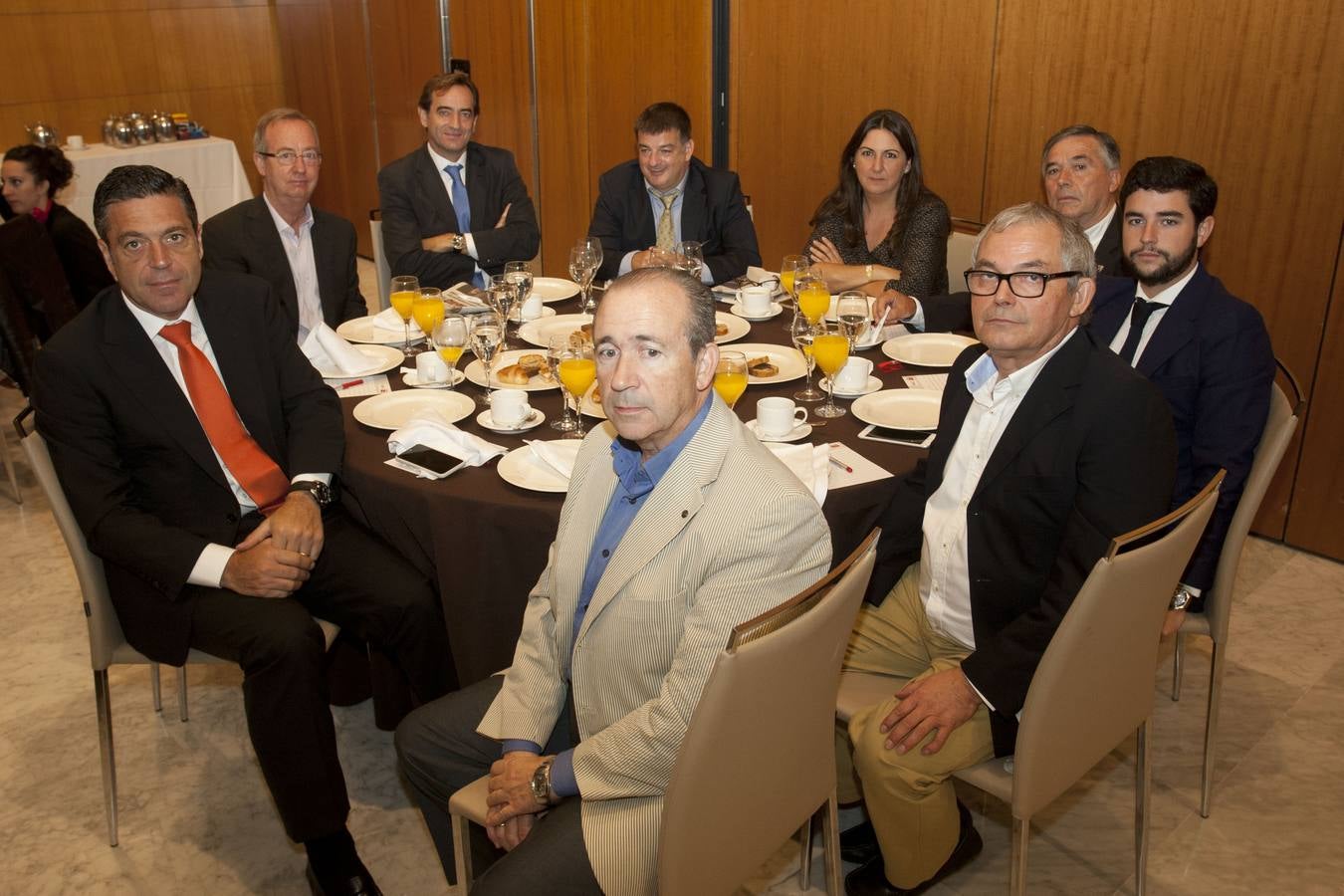 Mesas de invitados al foro de SUR &#039;Los retos de futuro&#039;