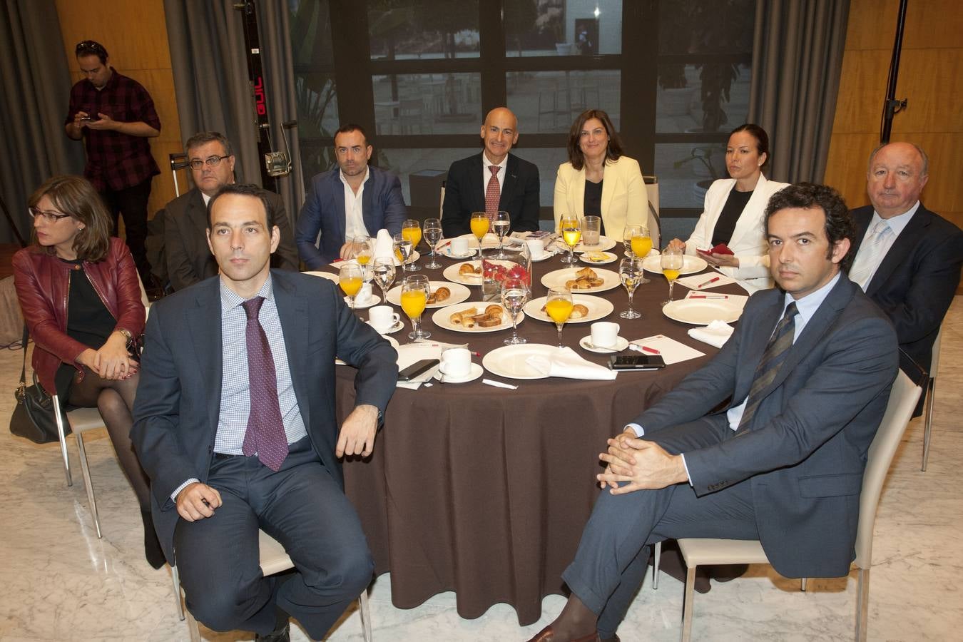 Mesas de invitados al foro de SUR &#039;Los retos de futuro&#039;