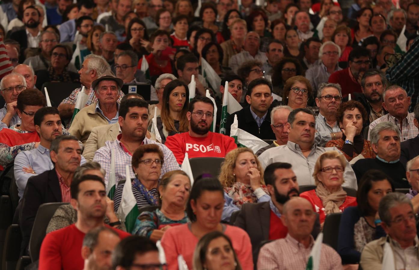 El mitin de Pedro Sánchez en Málaga, en fotos