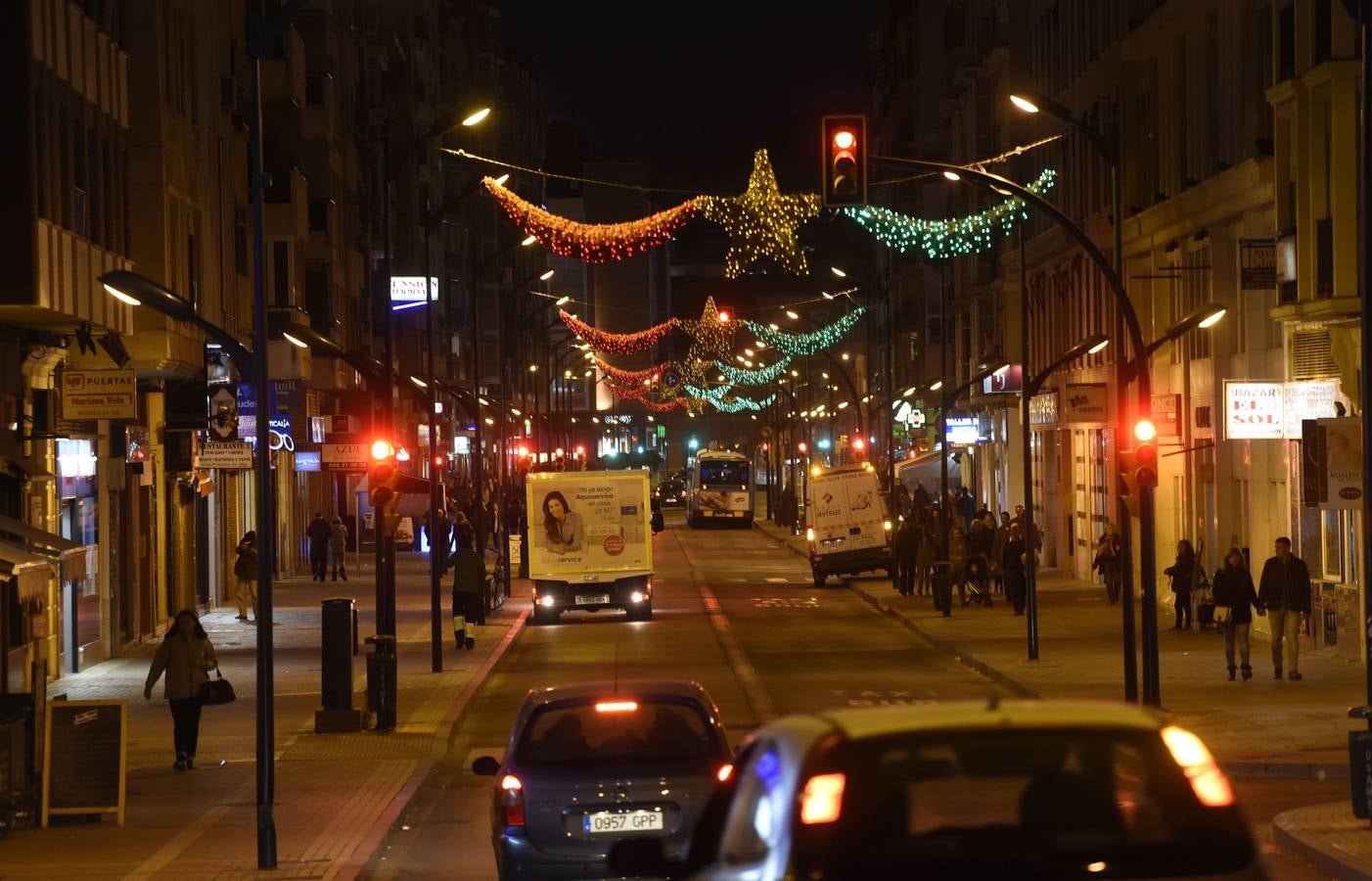 El Centro se ilumina con la Navidad