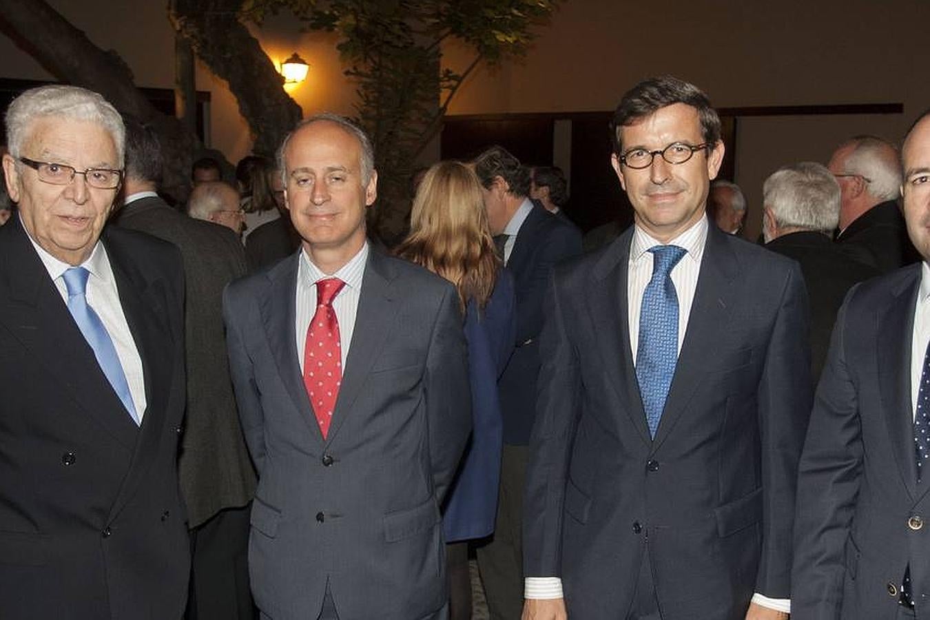 Rafael Domínguez de Gor, Francisco Velasco y Jorge Paradela.