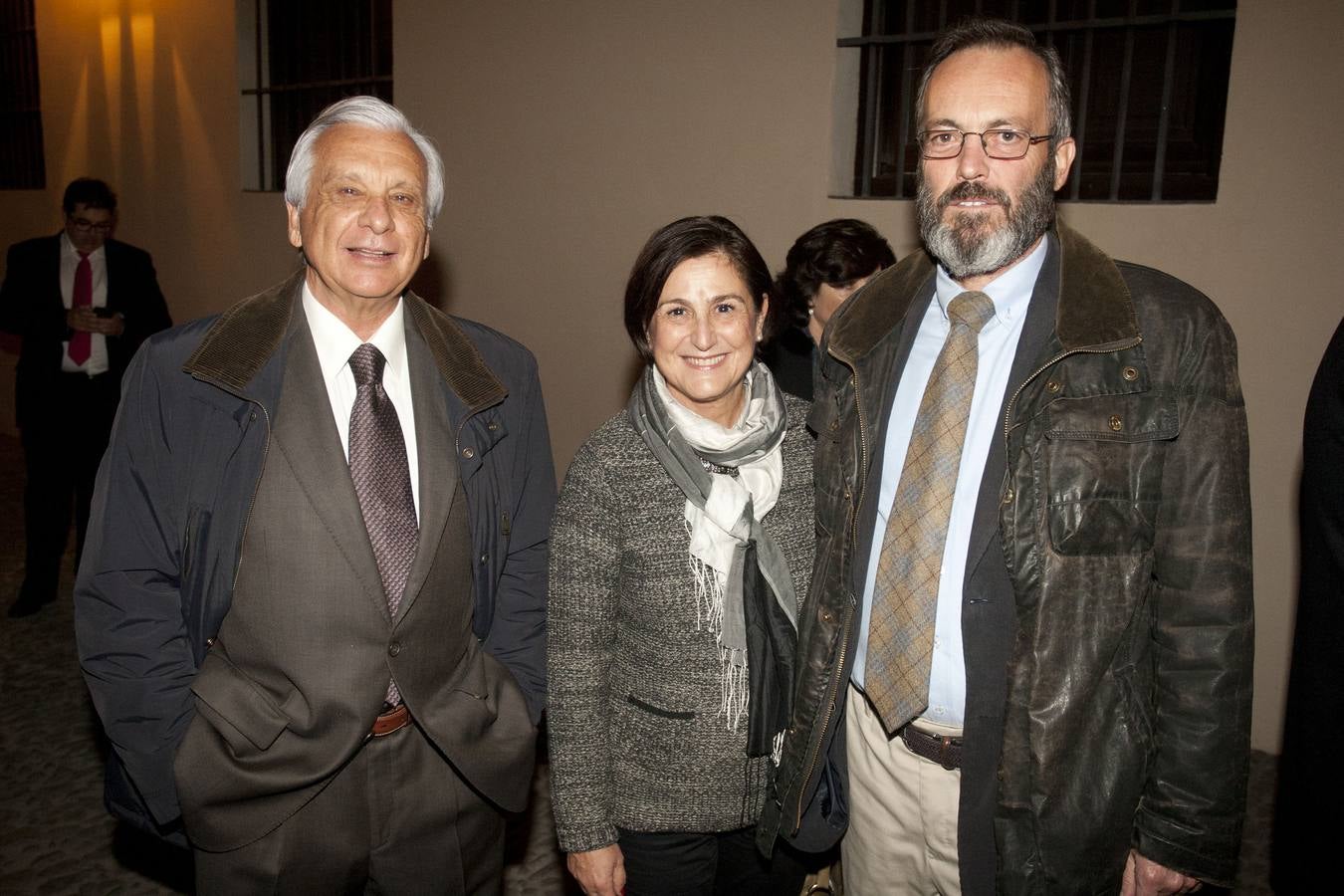 Hilario López Luna, Francisa Montiel y Jaime Briales.