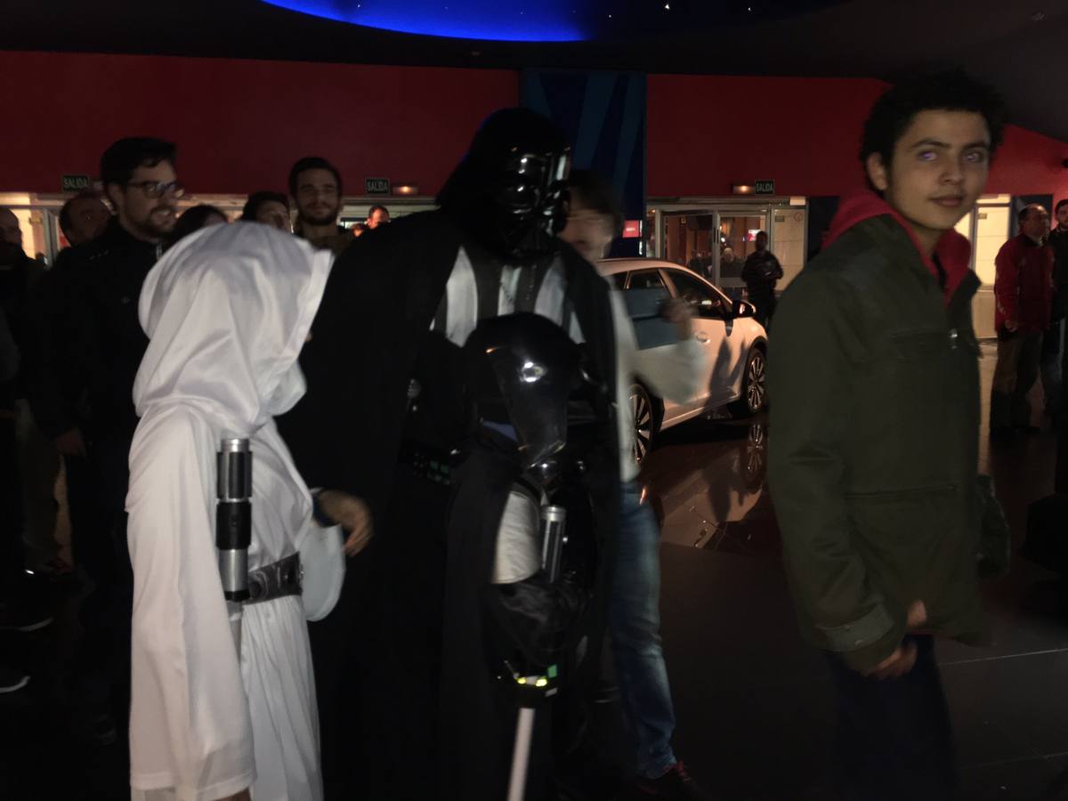 El preestreno de Star Wars, en Málaga