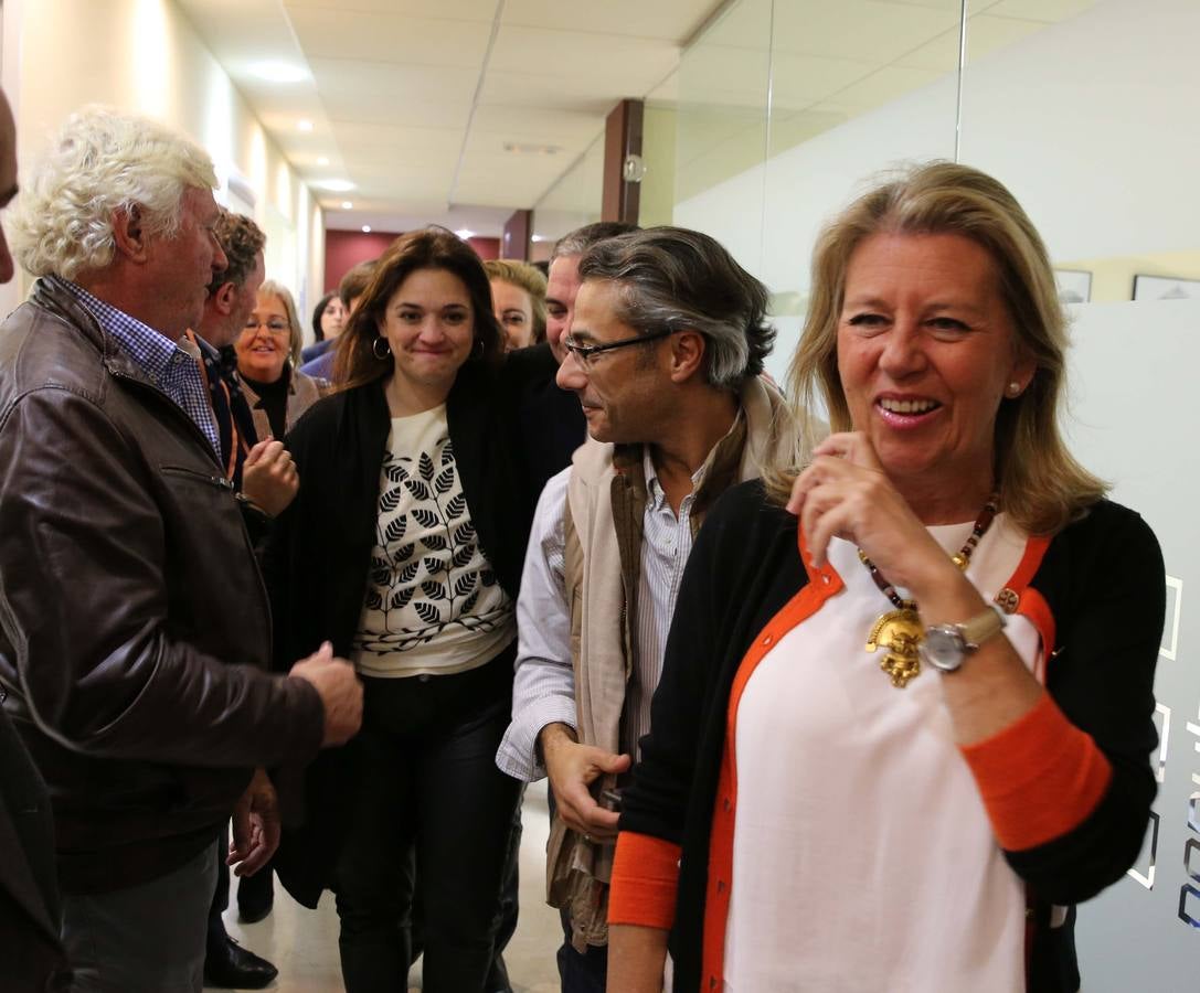 Sonrisas en el PP tras conocerse los resultados