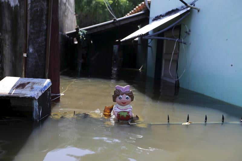 Asunción, bajo las aguas