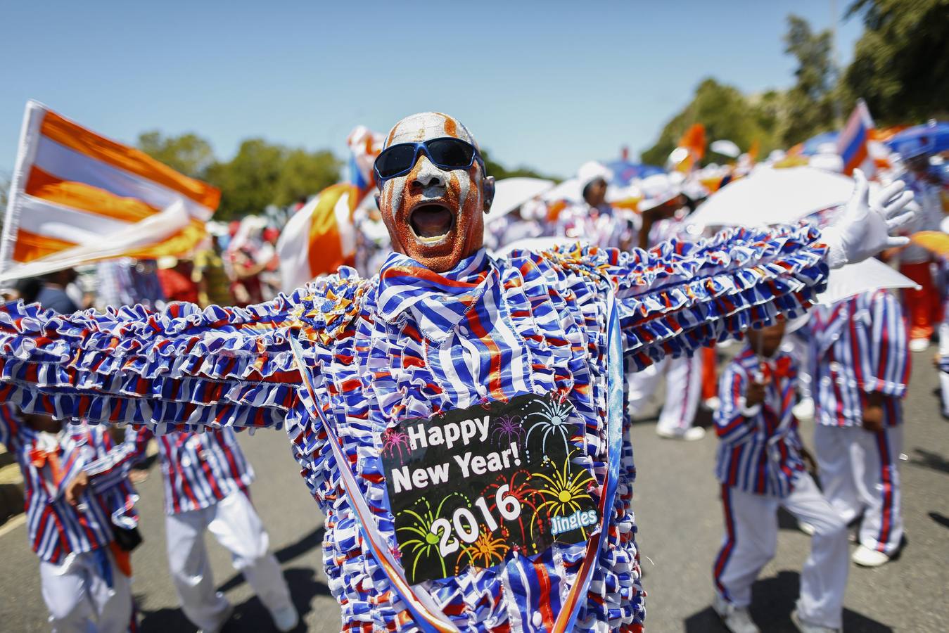 Carnaval para recibir el 2016 en Sudáfrica