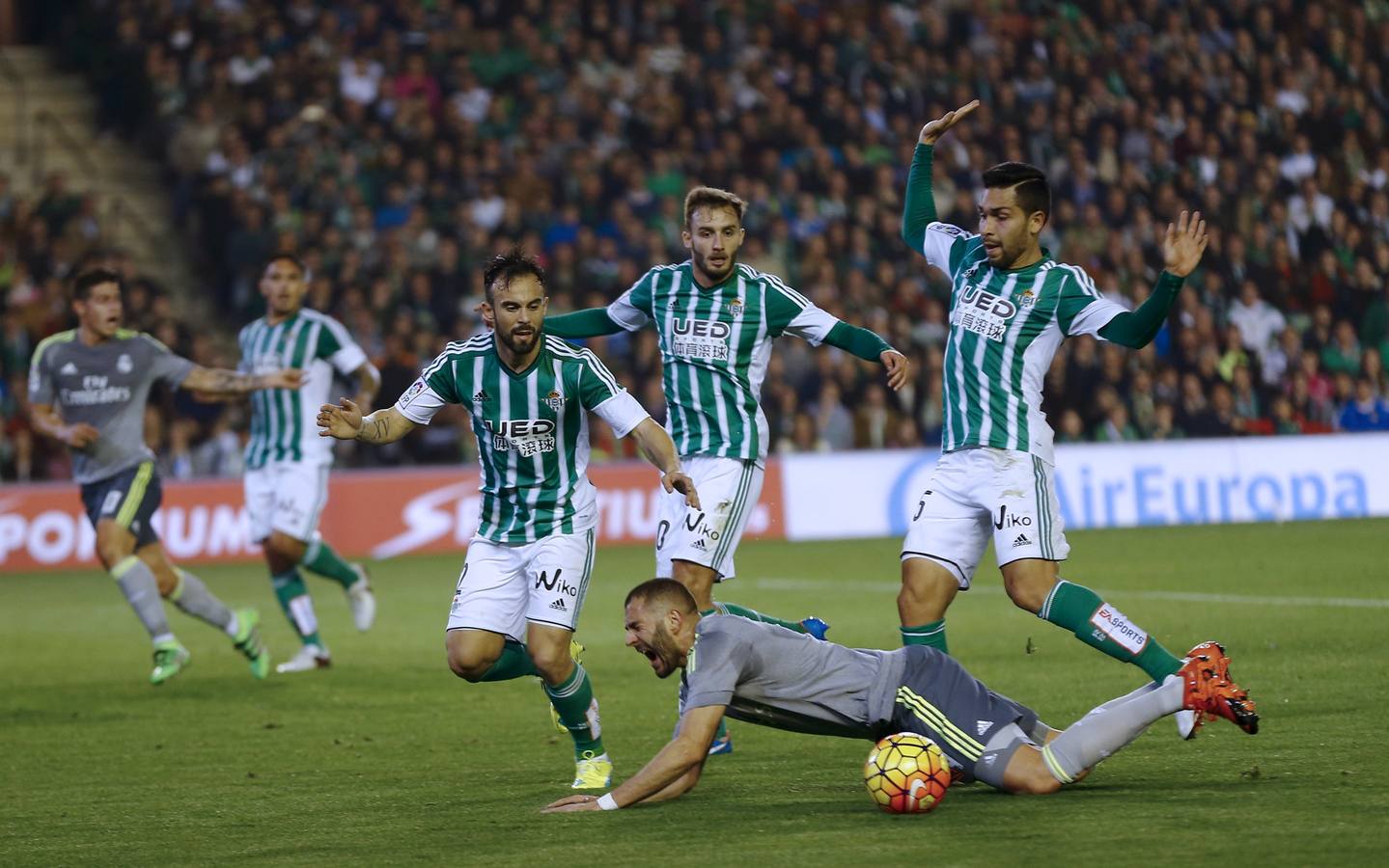 Las mejores imágenes del Betis - Real Madrid