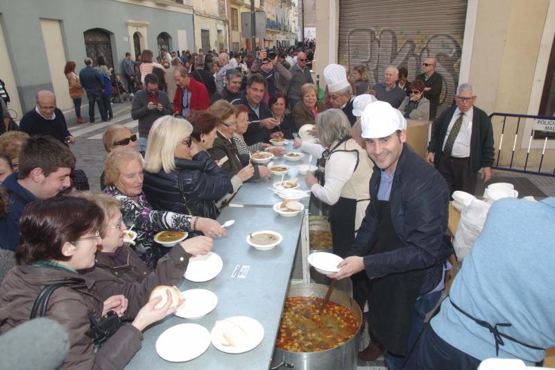 El potaje perchelero del Carnaval de Málaga 2016