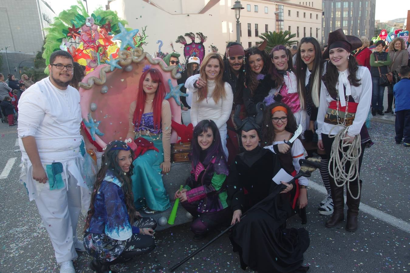 El desfile de Carnaval de Málaga, en imágenes