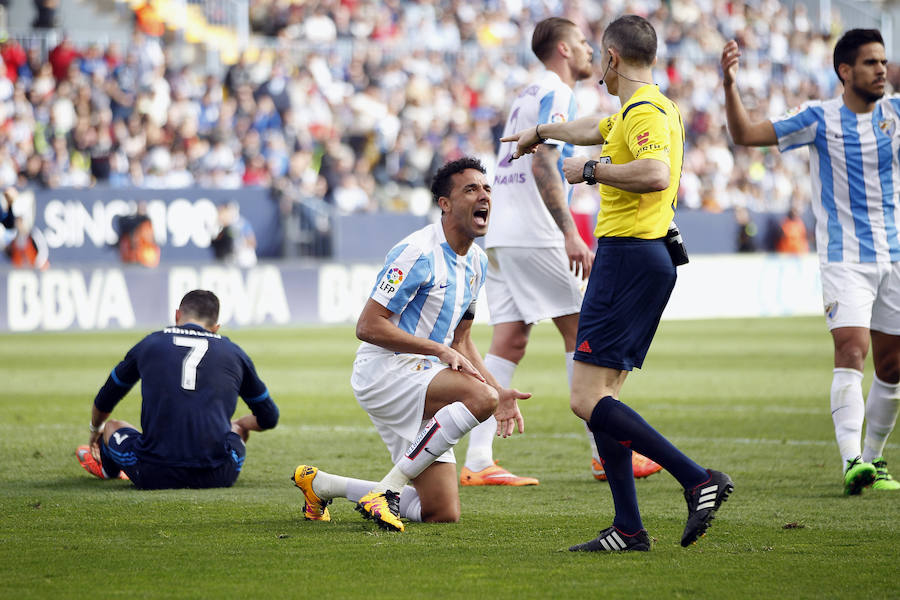 Las mejores imágenes del Málaga - Real Madrid