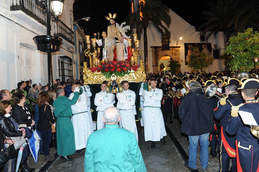 Fotos de la procesión del Cristo atado a la columna en Marbella