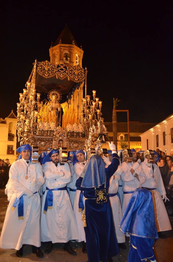 Miércoles Santo de salidas inéditas en Vélez-Málaga