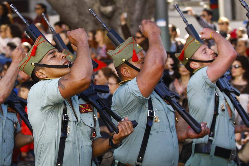 La Legión en la Semana Santa de Málaga 2016