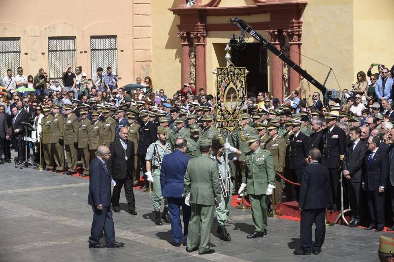 La Legión en el traslado de Mena