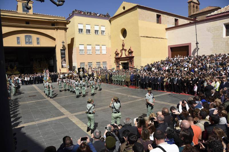 La Legión en el traslado de Mena