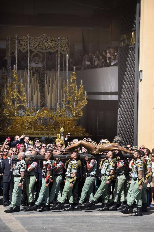 La Legión en el traslado de Mena