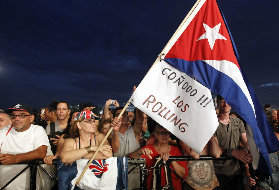 Así fue el histórico concierto de los Rolling Stones en Cuba