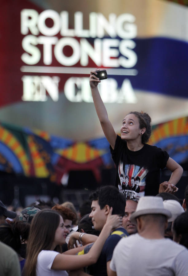 Así fue el histórico concierto de los Rolling Stones en Cuba