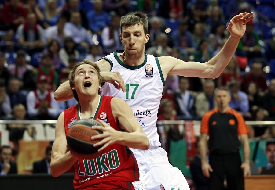 Fotos de la derrota del Unicaja ante el Lokomotiv