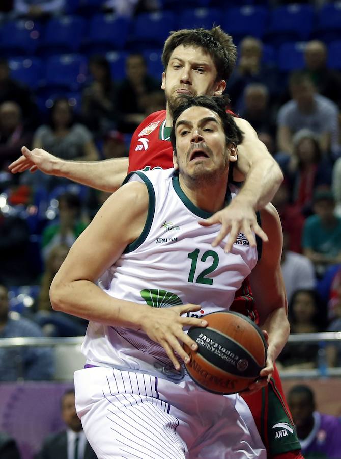 Fotos de la derrota del Unicaja ante el Lokomotiv