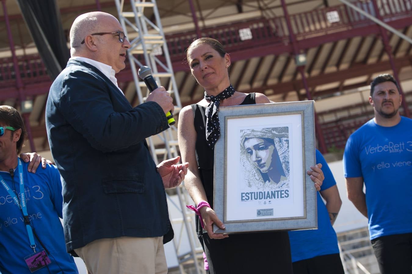 Sara Baras y Javier Ojeda en el festival benéfico VerbeRett