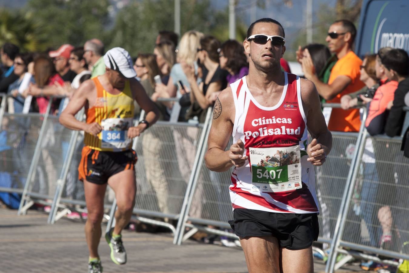 Más de 7.000 corredores participan en la Media Maratón de Málaga