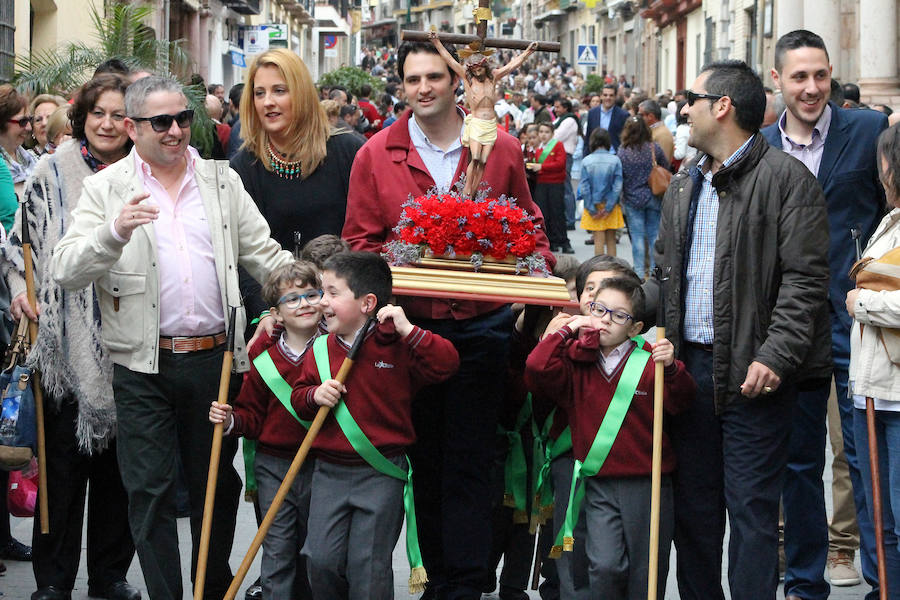 La Semana Santa de Tronos Chicos de Antequera, en imágenes