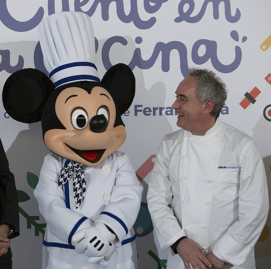 Ferran Adriá cocina para toda la familia