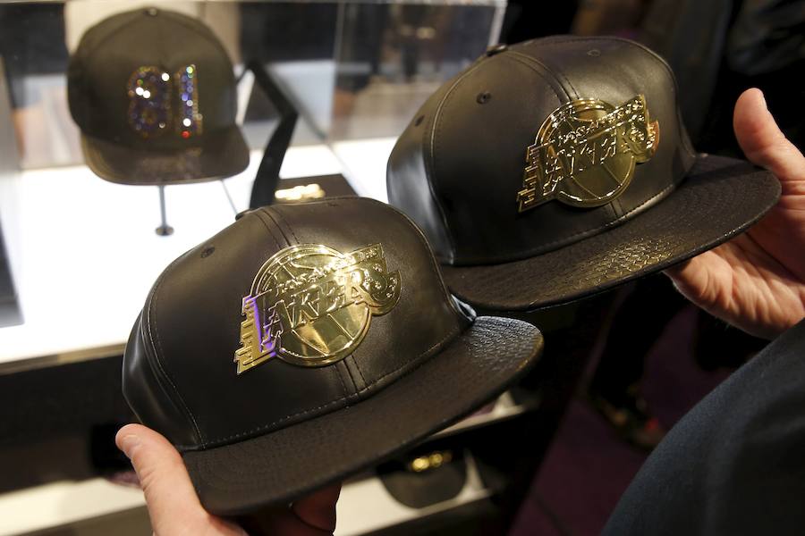 A la caza de los souvenirs de Kobe Bryant antes de su adiós