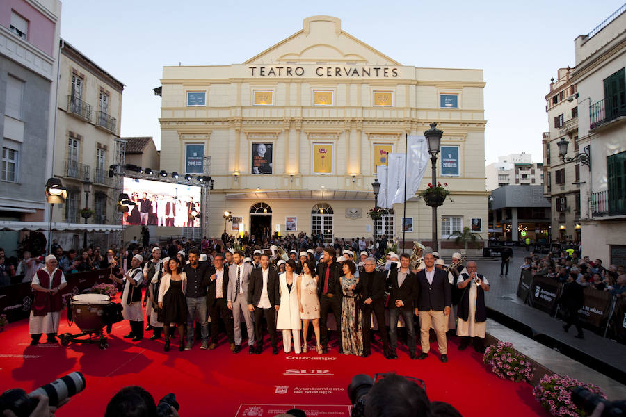 Tercera alfombra roja del Festival de Cine de Málaga, en imágenes