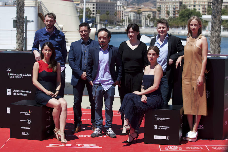 El equipo de la película &#039;Gernika&#039;, en Málaga